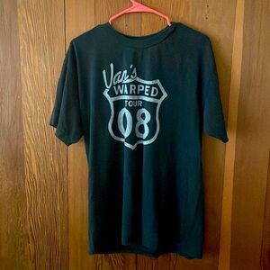 Vans Warped Tour Concert Tee Size Large